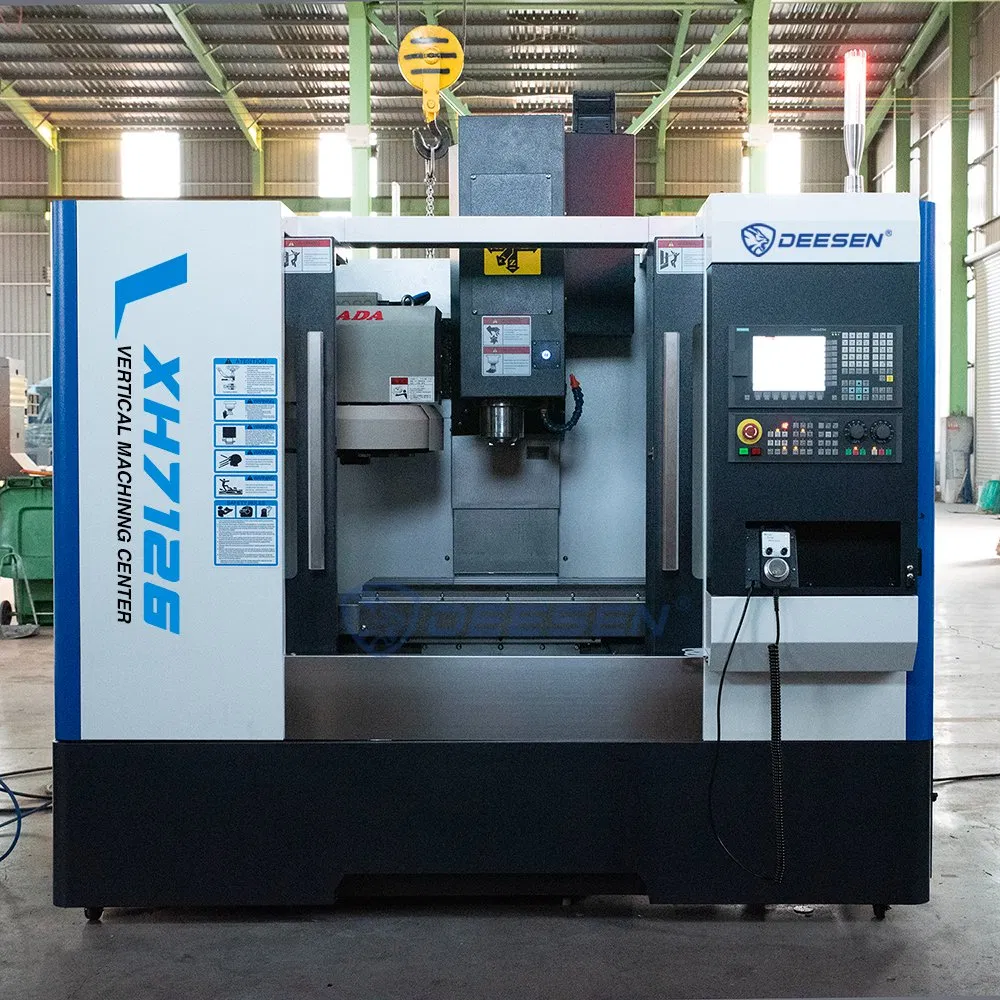 Xh7126 Economical Precision Universal Small Taiwan 3 Axis CNC Machine Mini 4 Axis CNC Vertical Machining Center Metal Fanuc Vmc Machine CNC Milling Machine