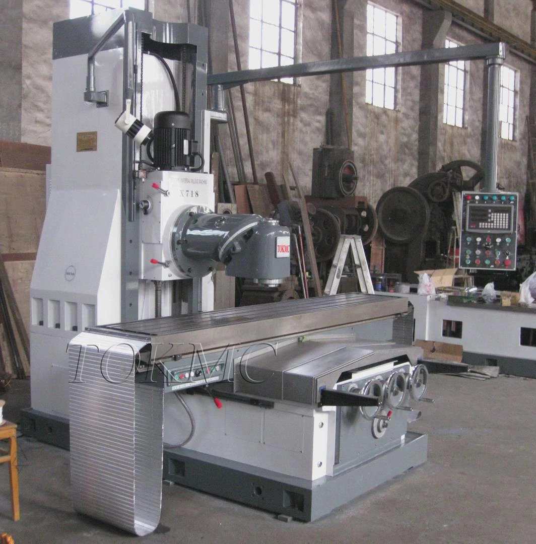 Vertical Universal Milling Machine Dro Knee Type Metal Milling Machine