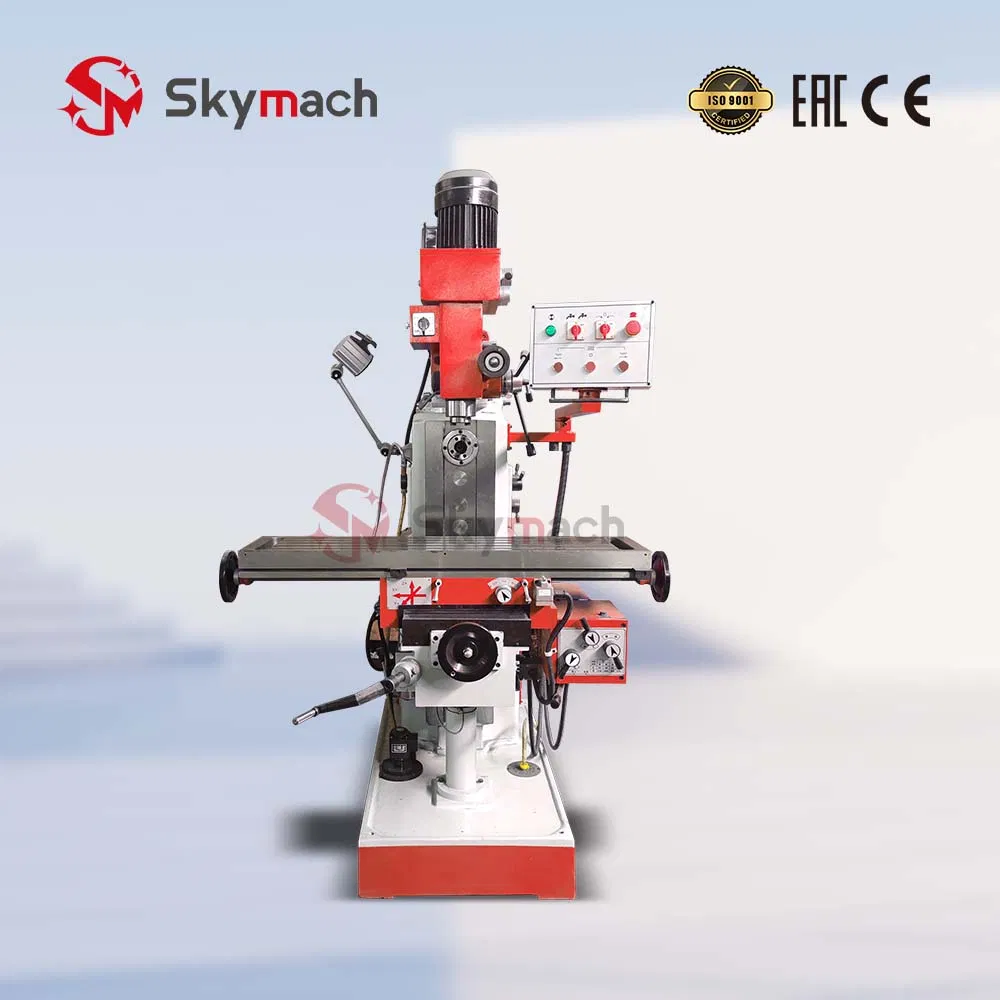 Zx6350 Industrial Mill Drill Machine Featuring R8 Spindle, Dovetail Column and Variable Speed for Workshop Toolroom