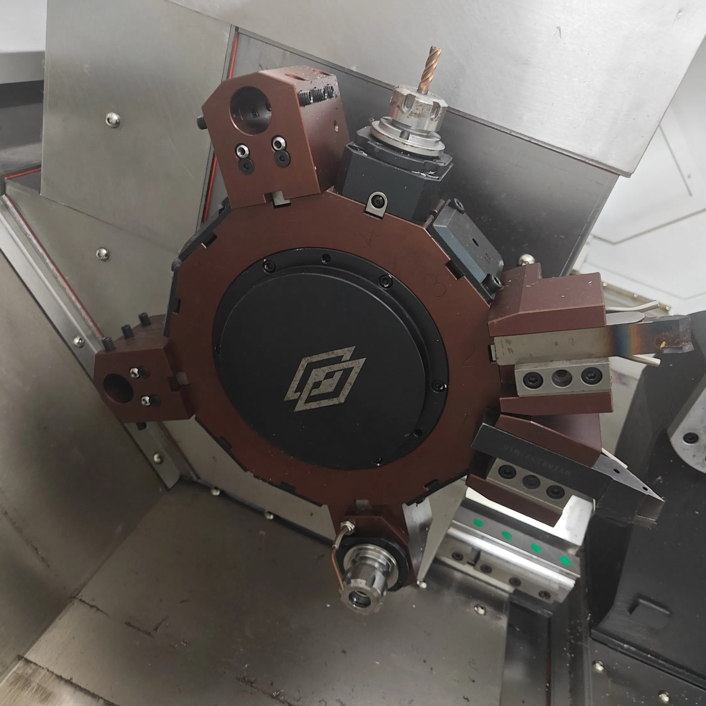 Heavy Duty 4 Axis Automatic Tck56y CNC Turning and Milling Lathe Machine