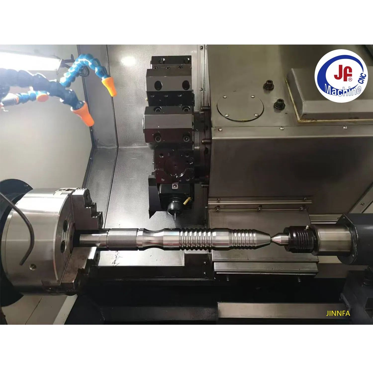 Jinnfa Yk-260m High Precision High Speed Inclined Bed Mini CNC Lathe Machine Turn-Mill Combination