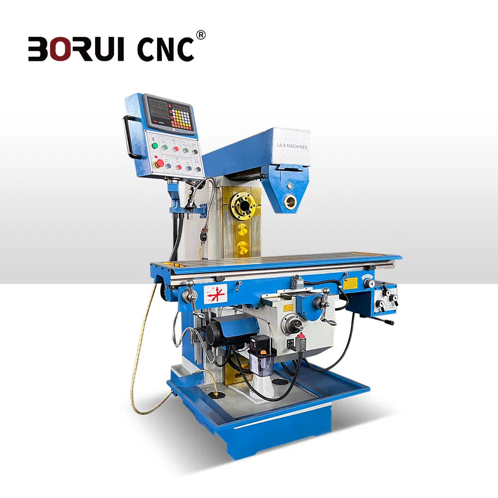 X6036 Universal Horizontal Knee Type Manual Milling Machine for Precision Drilling Boring and Slotting on Small to Medium Workpieces