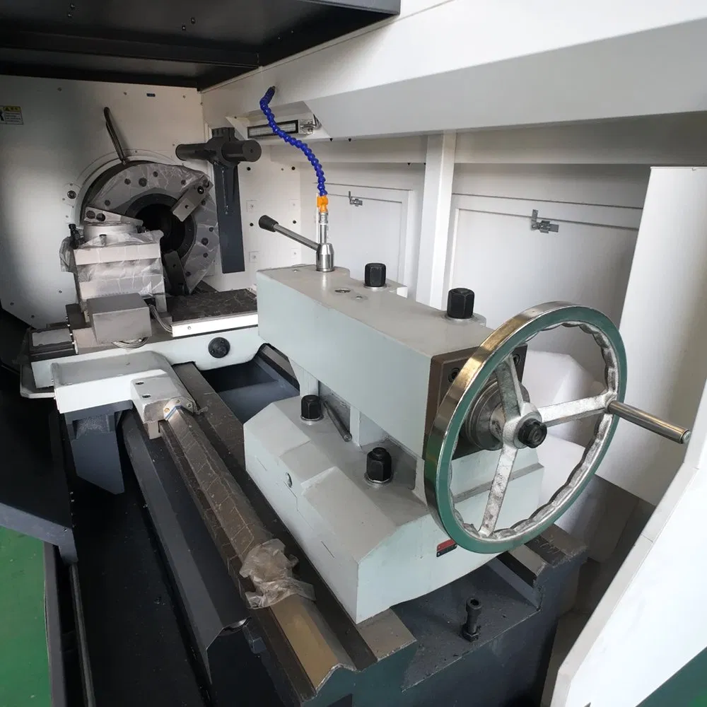Manufacture Multifunction Torno Swiss Type Turning Automatic Twin Spindle CNC Lathe Machine