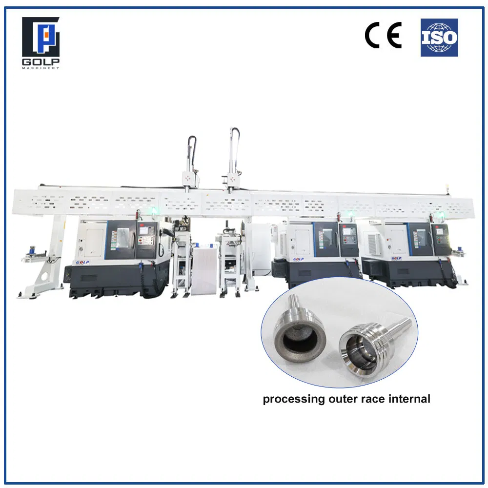 Automation CNC Lathe Turning Center with Automatic Truss Manipulator