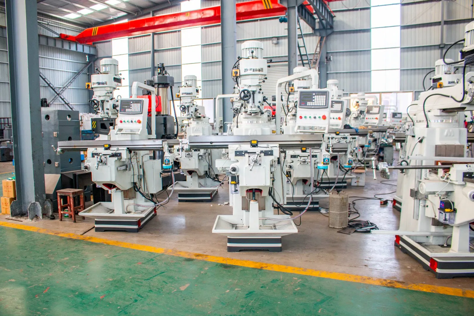 X6330W Price Manual Conventional Vertical Horizontal Knee Type R8 Nt40/50 Taiwan Head Universal Turret Milling Machine with Dro for Metal Processing Cutting