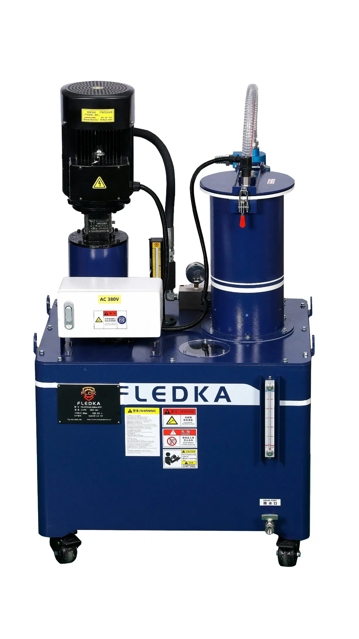 High-Pressure CNC Through Spindle Coolant System for Efficient Processing