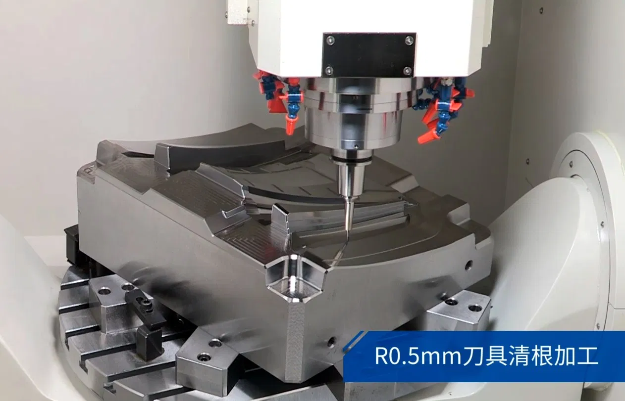 Multi-Process Capable High-Speed Spindle Mr600 Vertical Five-Axis Machining Center