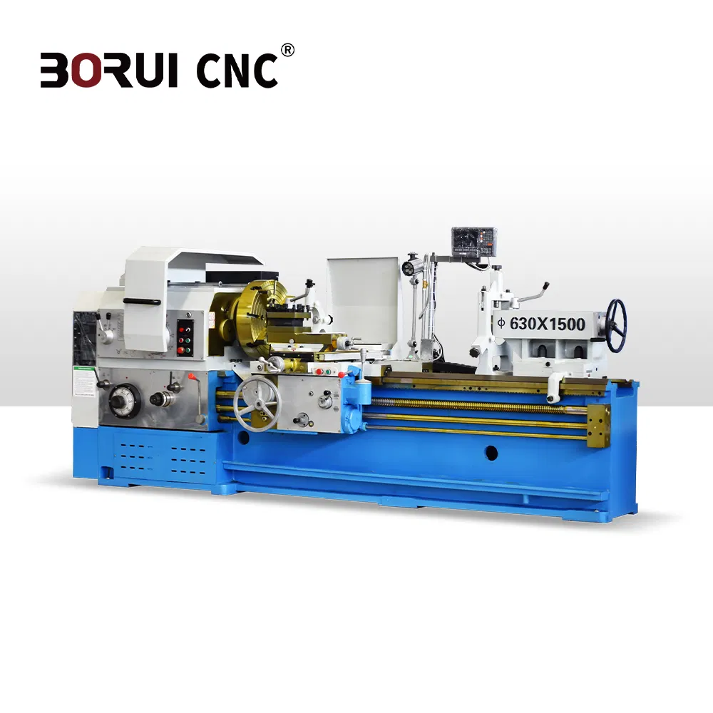 Cw6263 Heavy Duty Manual Lathe Machine with Gap Bed for Metal Turning