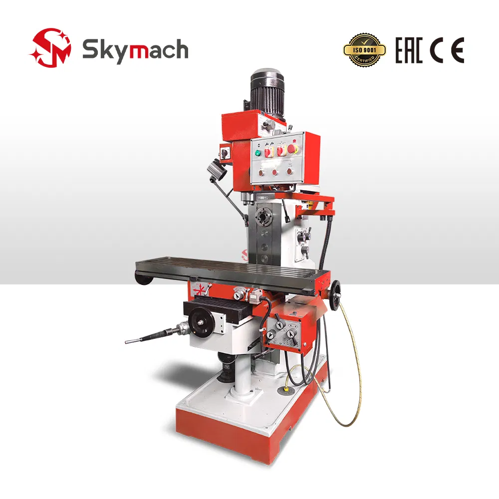 Zx6350 Industrial Mill Drill Machine Featuring R8 Spindle, Dovetail Column and Variable Speed for Workshop Toolroom