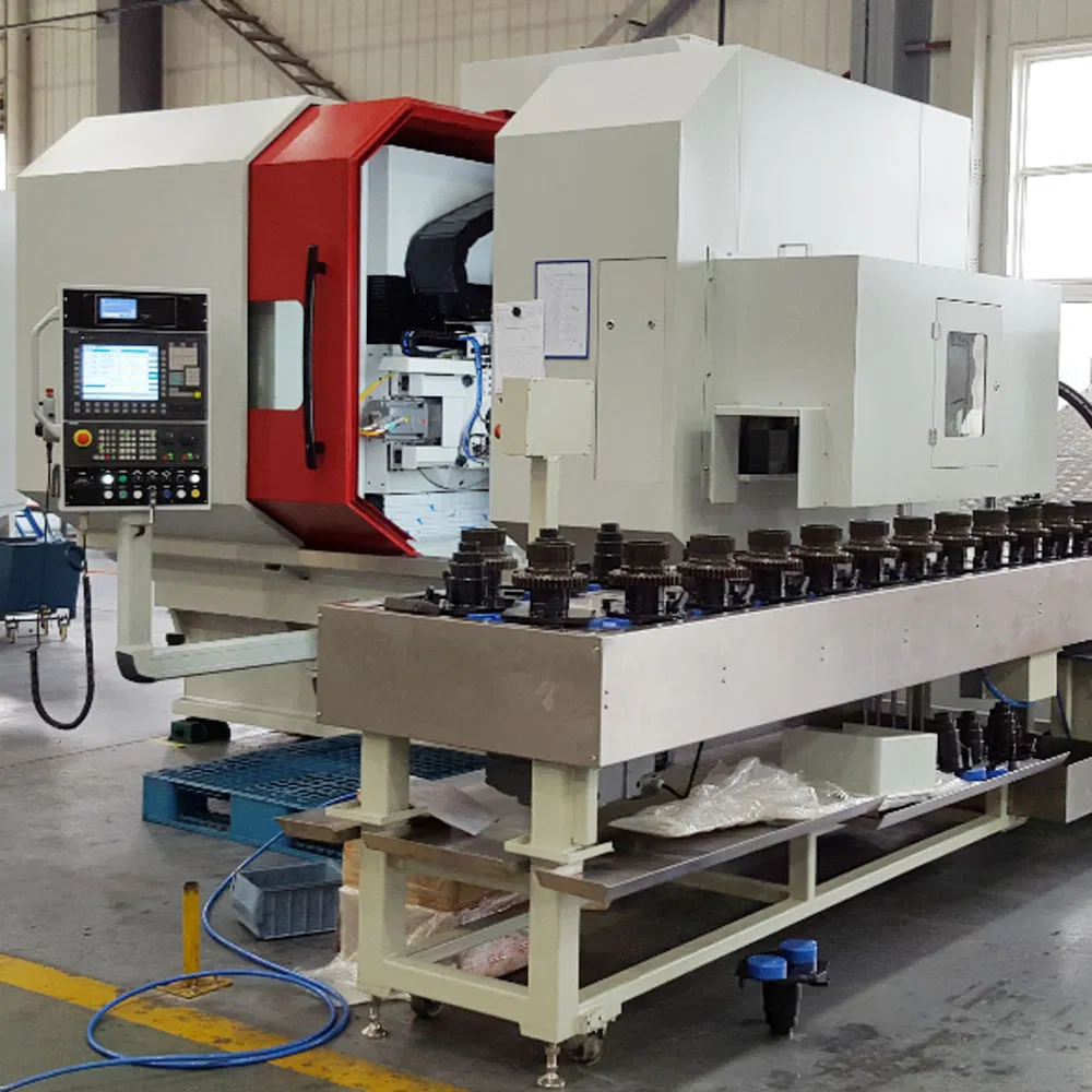 260-500 Dia CNC Worm Tooth Profile Modification Shaft and Disc Cylindrical Gear Grinding Machine