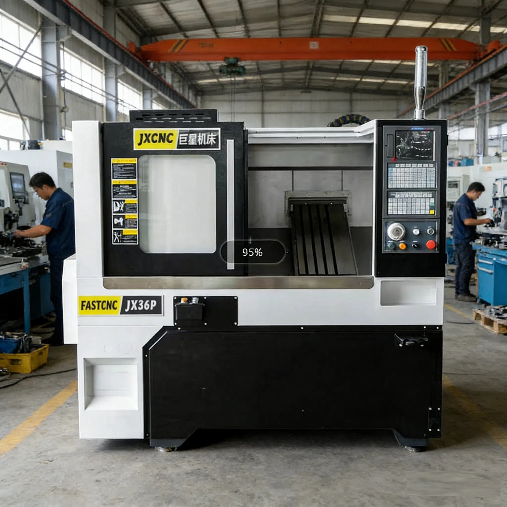 Heavy Duty Slant Bed CNC Lathe Industrial Automatic CNC Turning Machine for Mass Production