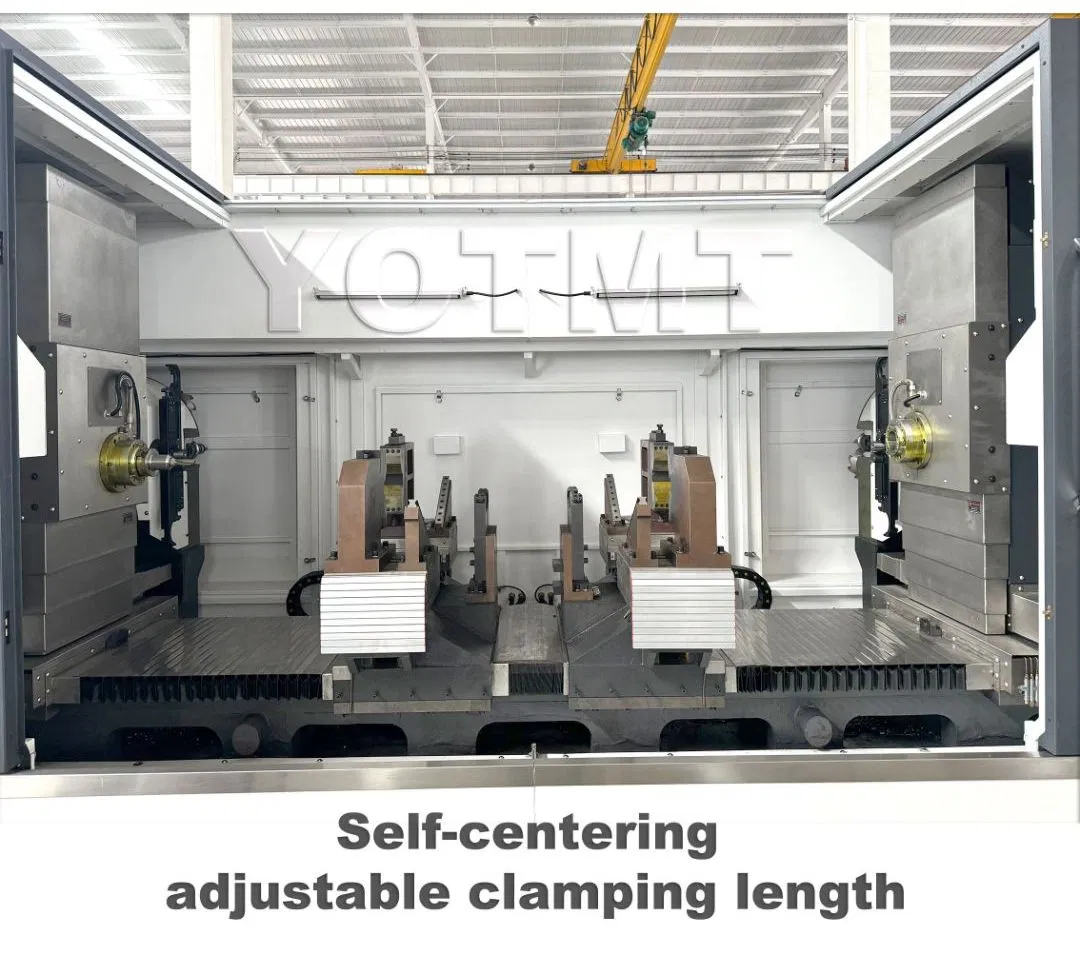 Double Side Spindles CNC Milling Machine with Drilling Tapping Automatic Cutting Tool Change