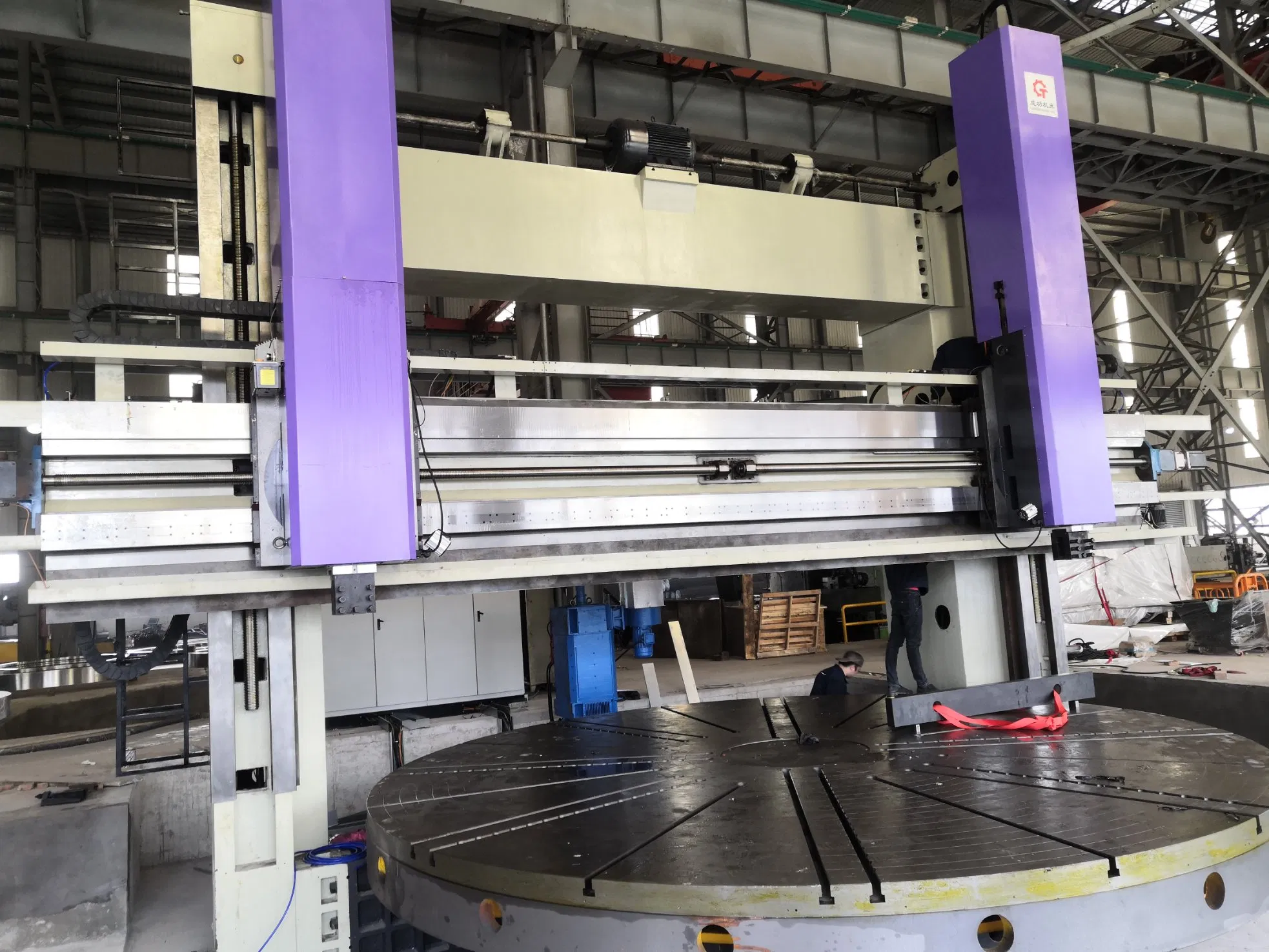 High Precision Vertical Lathe Machine and Horizontal Boring Milling System