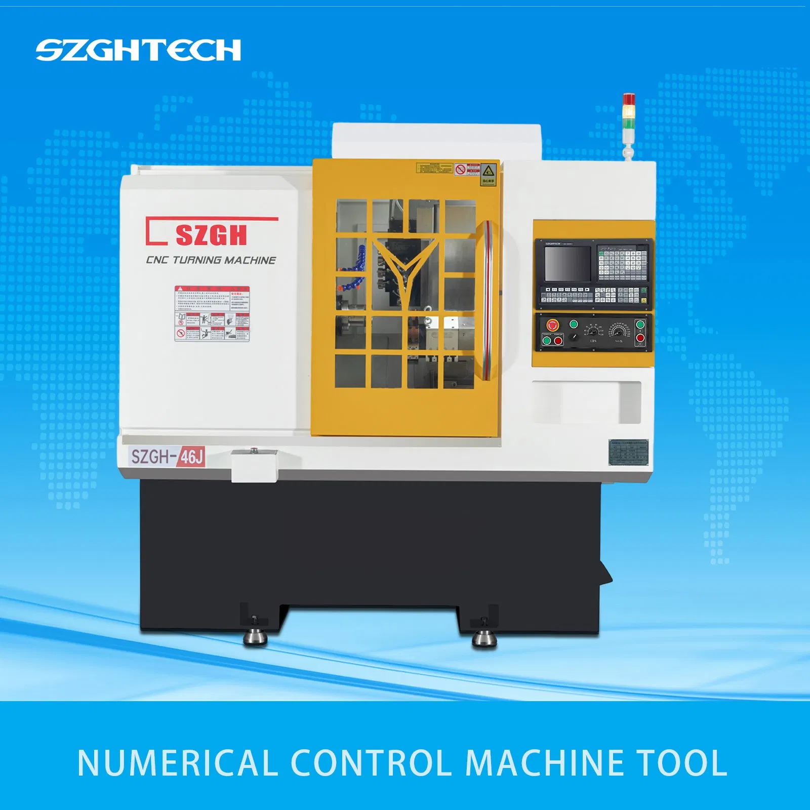 "China Turning-Milling Combination CNC Machine Tool: Comprehensive Turning-Milling Complex Machining Machine with Power Tower"