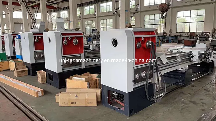 Manual Lathe Rear View