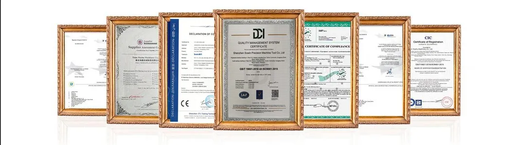 Certificates