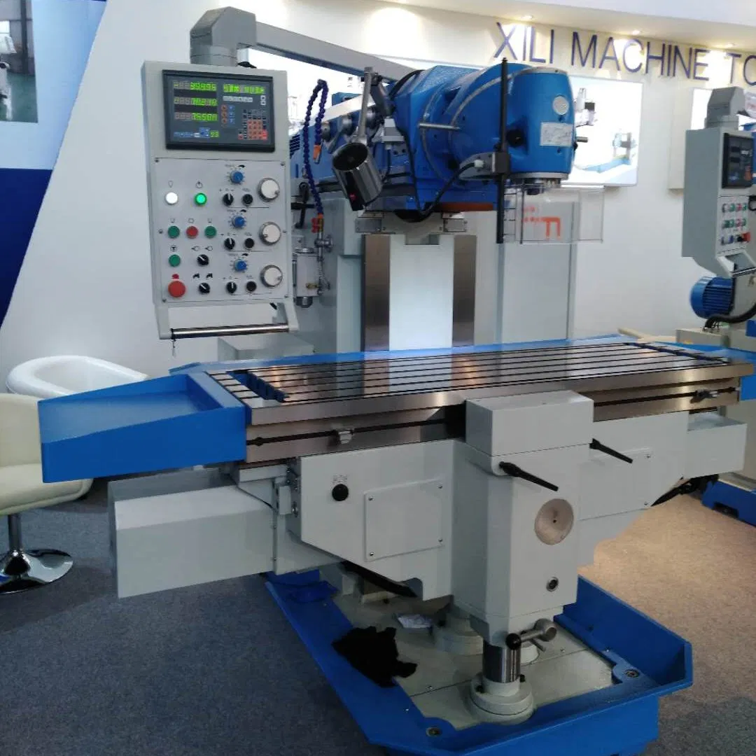 X5750 X5750A Universal Swivel Head Dro Milling Machine