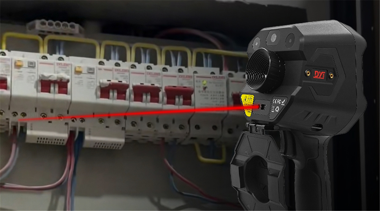 Laser distance measurement