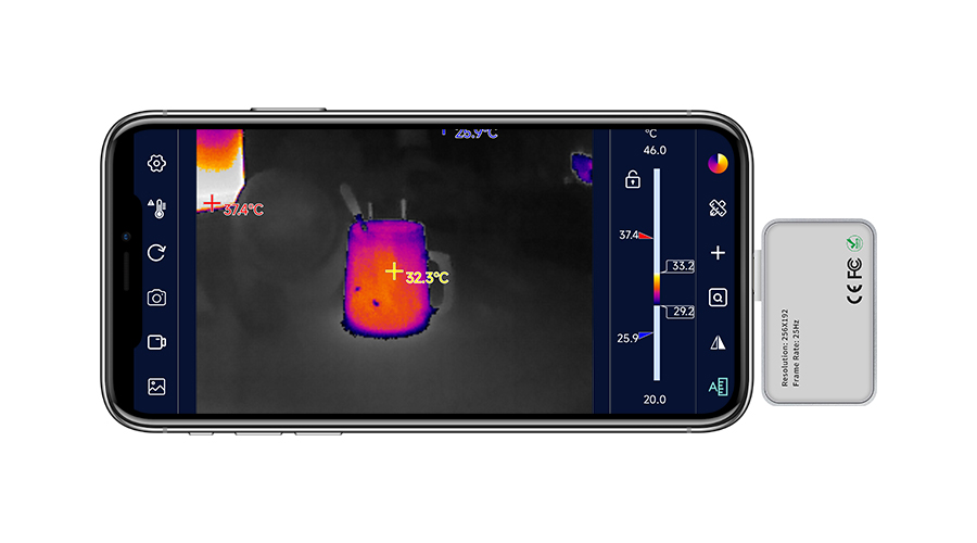 Support for high-temperature rapid detection function