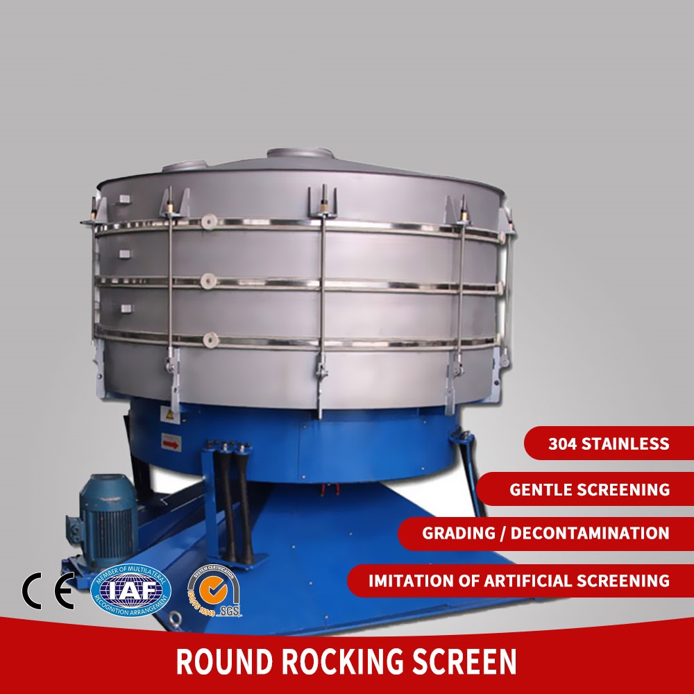 Food Tumbler Machine For Glucose Powder, Yeast And Vitamin Powder Sorting In Food Additive