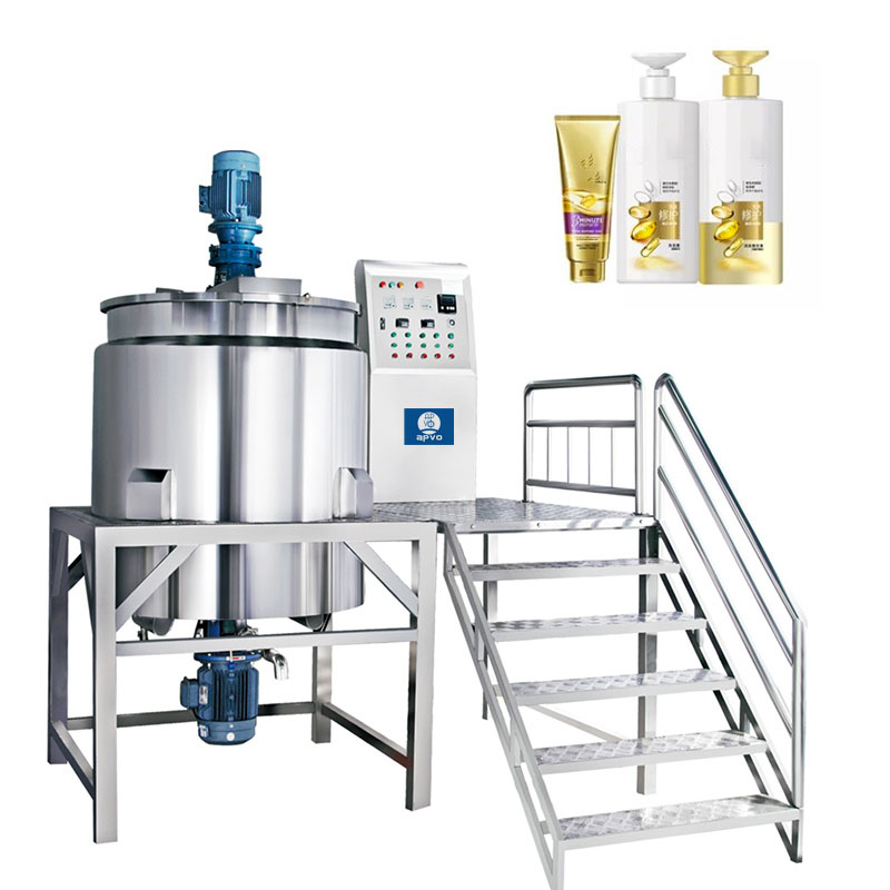 APVO 2023 Top Selling Making Product Line Mixing 3 Layers Heating And Cooling Food Mixer Machine
