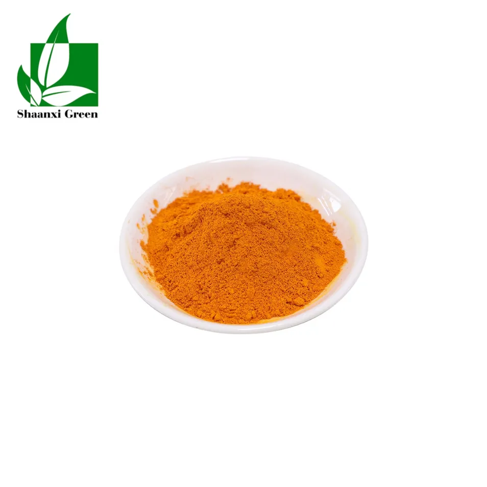High Purity All Natural 98% Curcumin Raw Material for Antioxidant Products