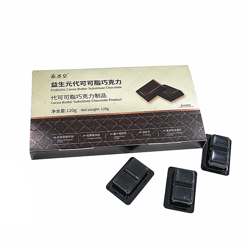 OEM Healthy Probiotic Dark Chocolate Containing Probiotics and Mulberry Leaf Herbal Extract
