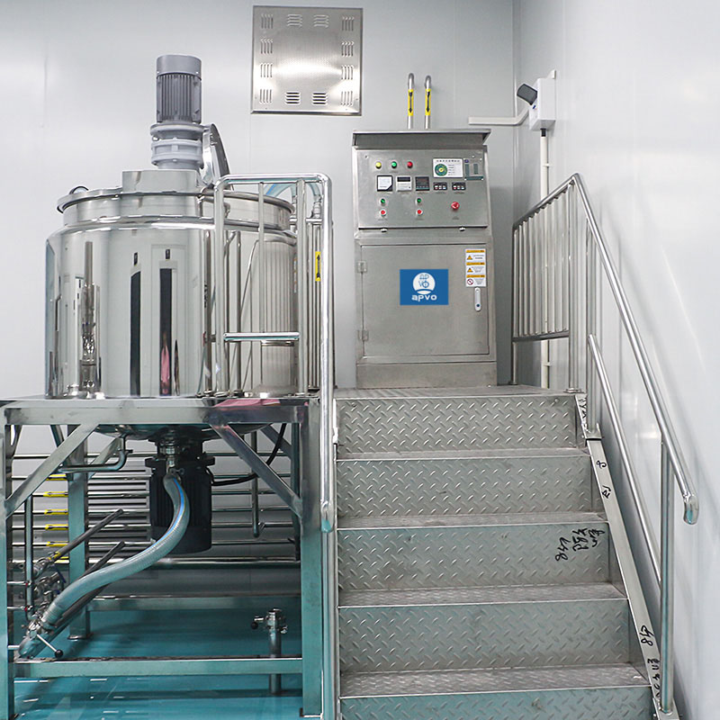 APVO 2023 Top Selling Making Product Line Mixing 3 Layers Heating And Cooling Food Mixer Machine