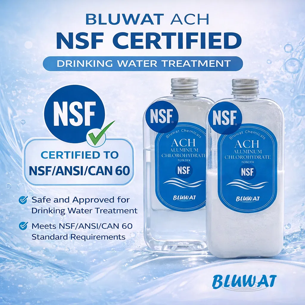 Cosmetic Grade Aluminum Chlorhydrol Aluminum Chlorohydrate Aluminum Hydroxychloride Ach Powder Liquid Antiperspirant Active Ingredient