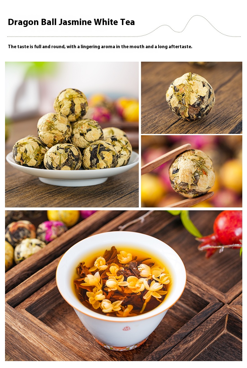 Flower Tea Ball Blooming Process
