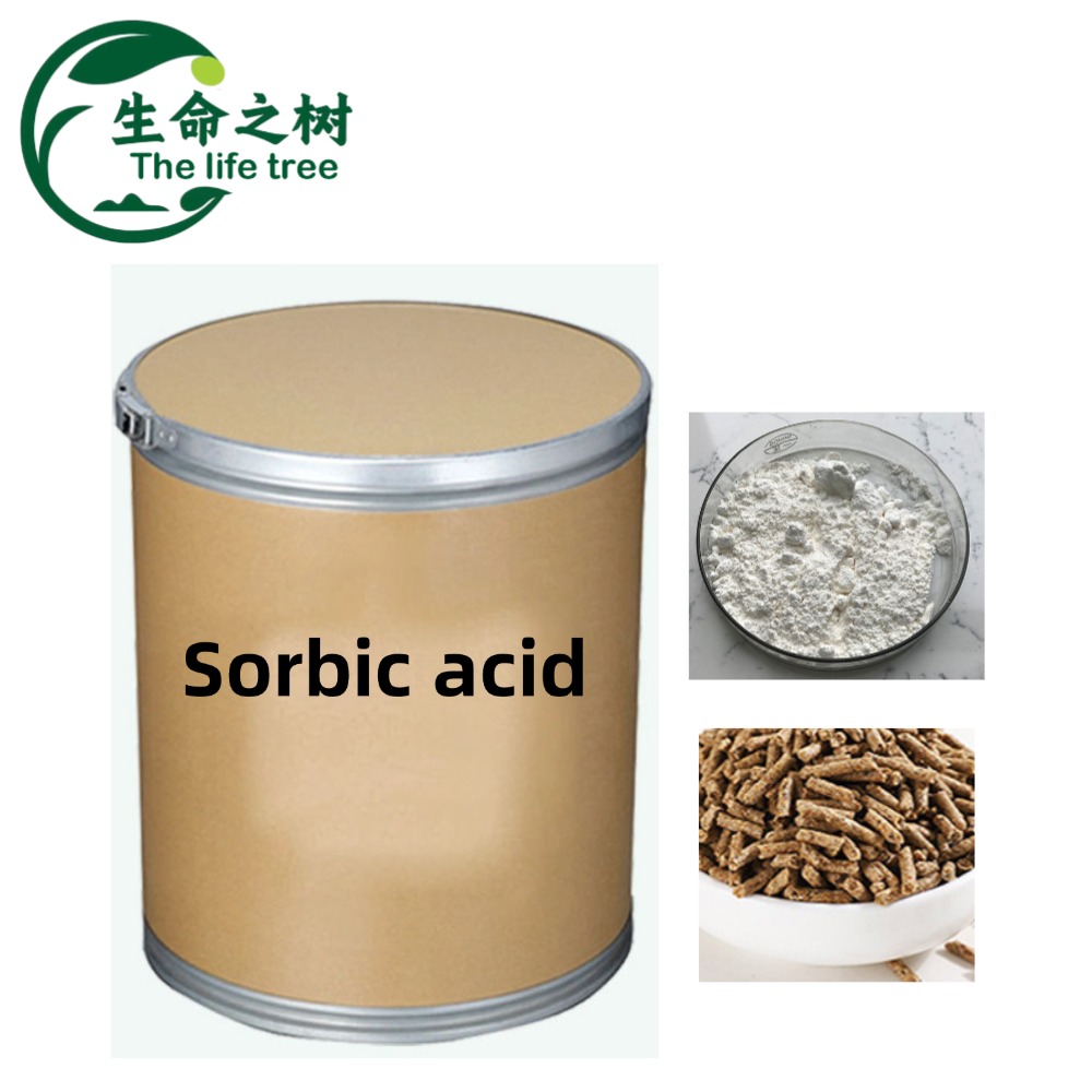 Multifunctional Sorbic Acid Food Grade Preservative &amp; Antioxidant 25kg Pack for Food Additives Tech Support
