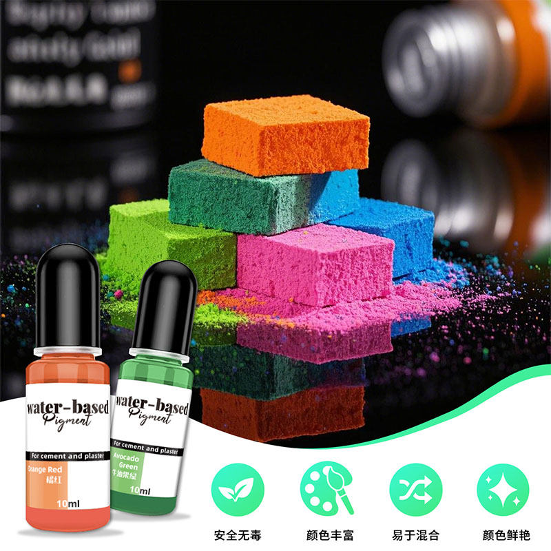 30 Tone 10ml High Concentration Water Based Dye Resin Pigment 20 Bottles 0.35 Fl Oz Each Alcohol Free Odorless Non Toxic
