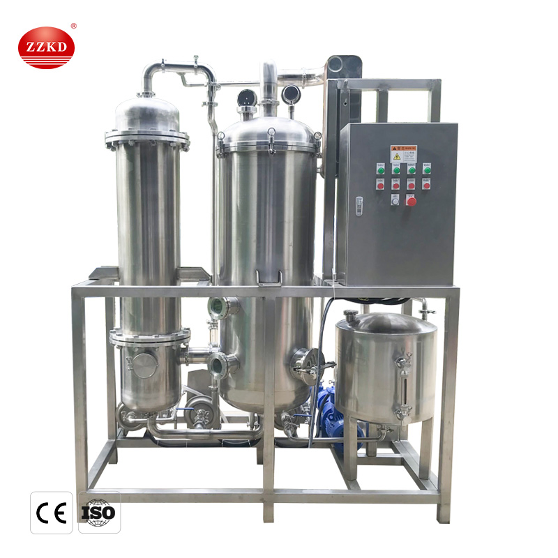Stainless Steel Milk Small Falling Film Evaporator