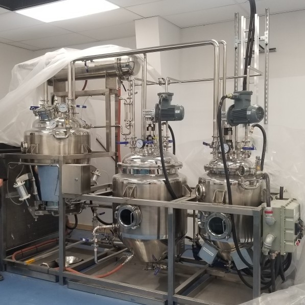 Lab Extractor Distiller 100L Plant Flower Essential Oil Extraction Machine