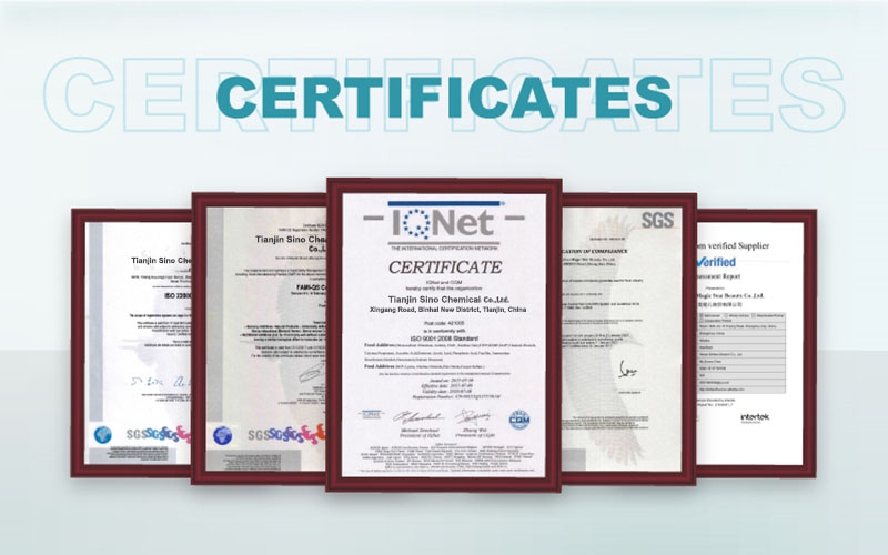 Product Quality Certificate