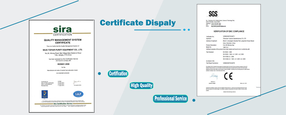 Quality Certificate