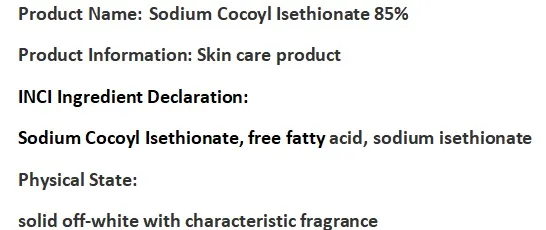 Sodium Cocoyl Glutamate Surfactant Cosmetic Ingredients
