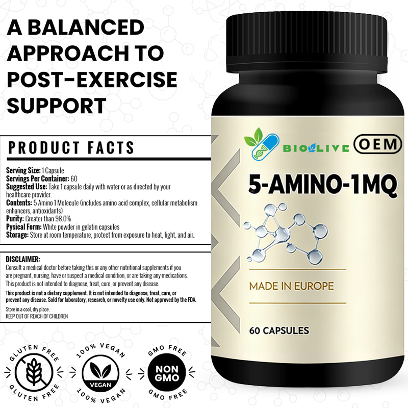 OEM Private Label Essential Amino Acid Capsules Daily Nutrition Support for Body Vitality &amp; Metabolic Health Wholesale