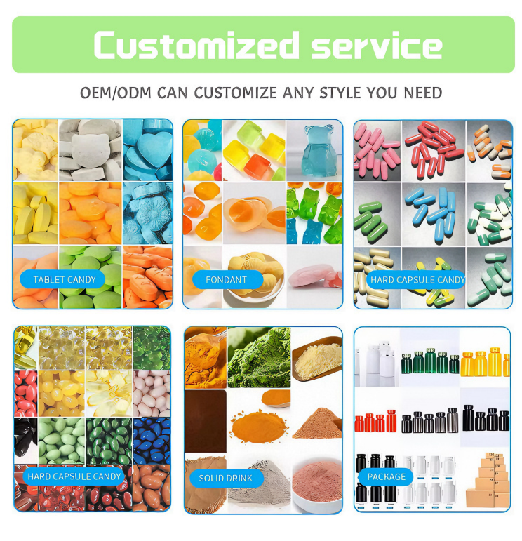 Custom Raw Probiotics Powder Supplement With Prebiotic Probiotics 100 Billion CFU 34 and Digestive Enzymes Probiotic Capsule