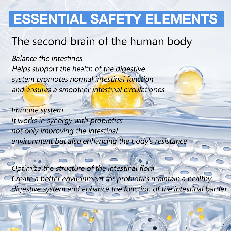 Lively Whale Pre Post Probiotics 3-in-1 Gummies Dietary Supplement Source Factory Label Customization