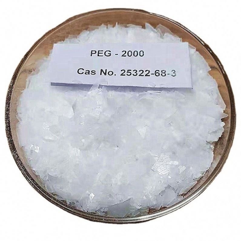 Food Additive Cas 25322-68-3 Poly Ethylene Glycol PEG 4000 / PEG 6000 / PEG 8000 Used For Chocolate Coating
