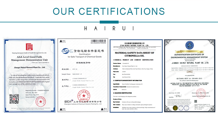 Quality Certifications