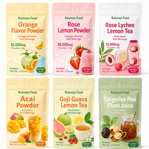 Grape Flavor Solid Beverage Powder Bulk Cafe Restaurant Premix Smoothie Juice Bar Ingredient Custom Manufacturer Supply Global