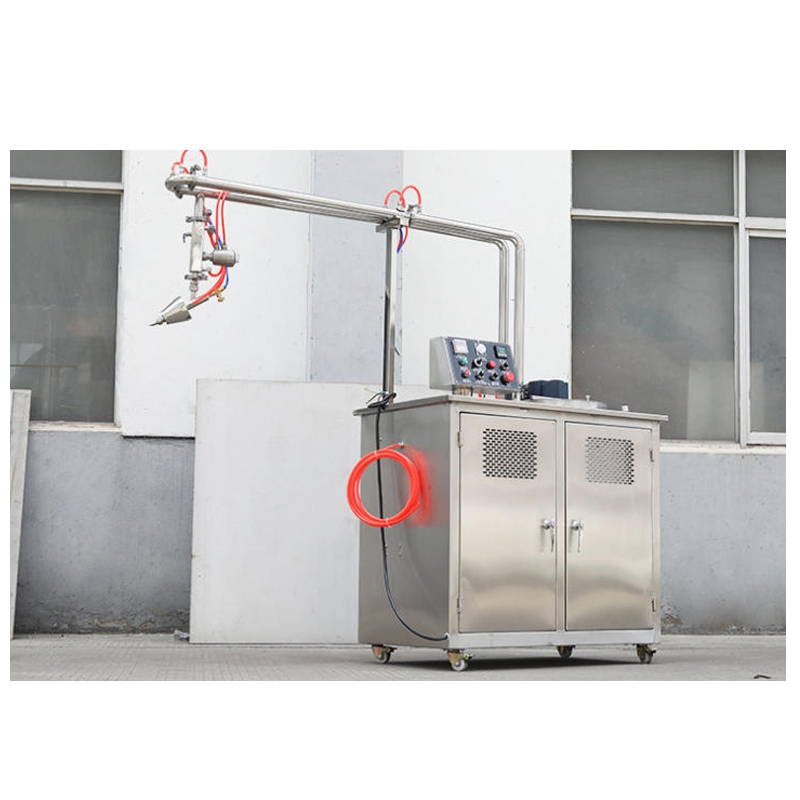 Stainless Steel Tablet Coating Pan with Spray Guns for Nutraceutical and Herbal Tablet Coating