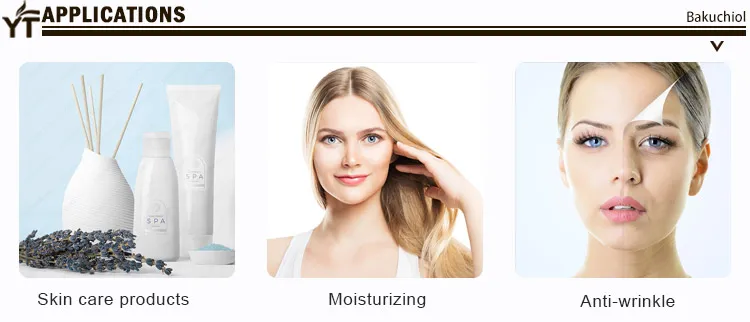 High Purity Bakuchiol 98% CAS 10309-37-2 Cosmetic Active Ingredient