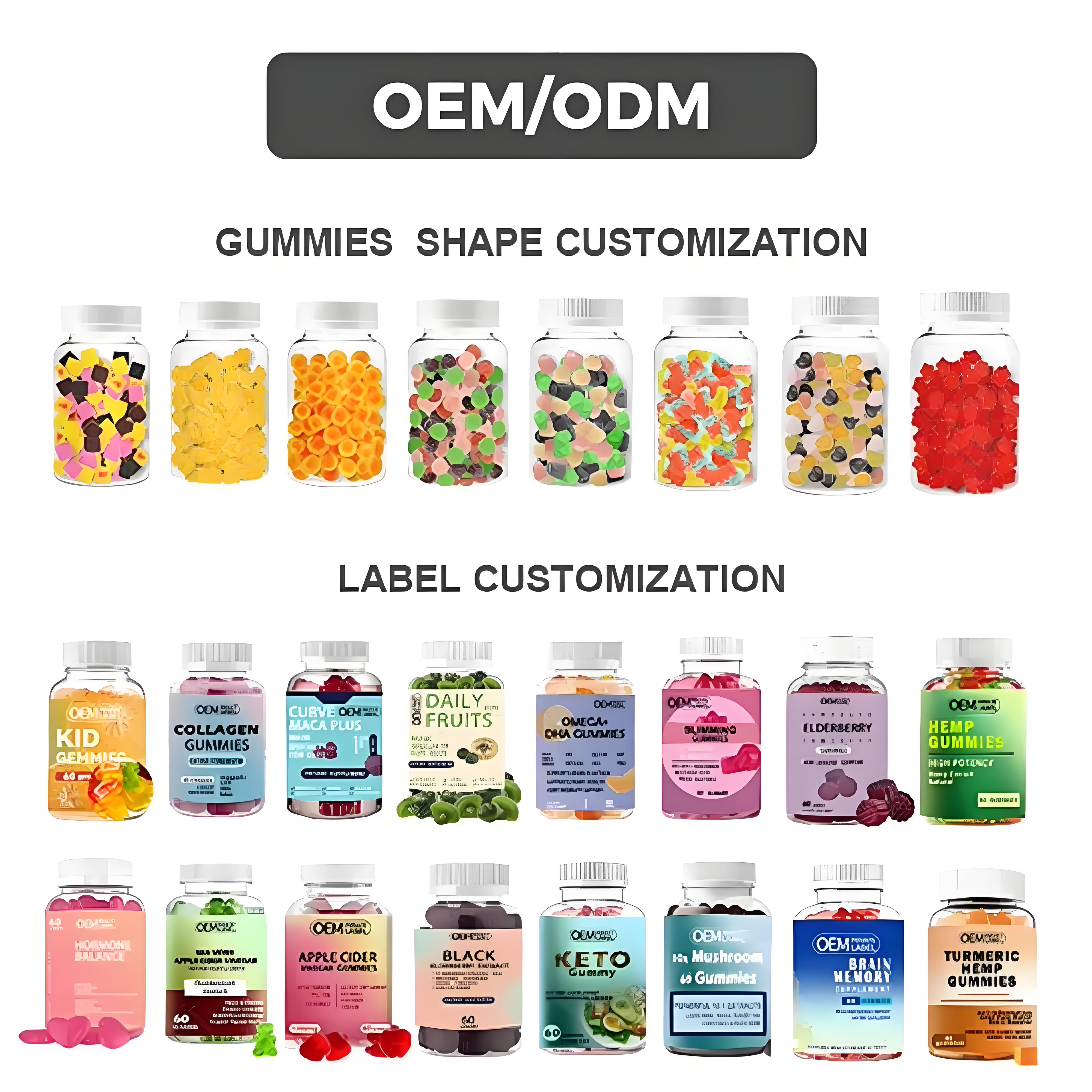 Wholesale EAA Gummies 9 Essential Amino Acids For Muscle Recovery &amp; Protein Synthesis High Potency Workout Supplement