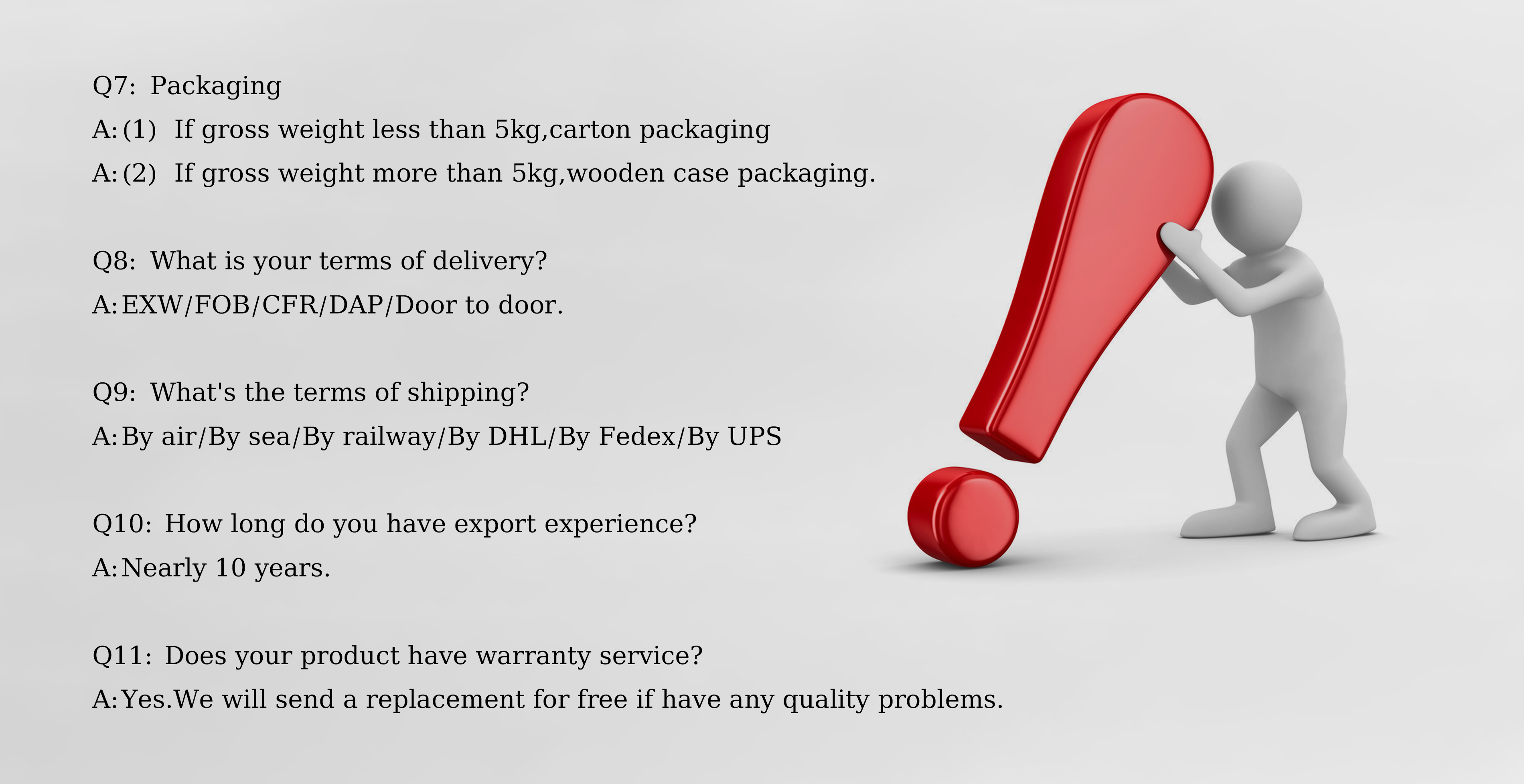 Quality Standard Documentation