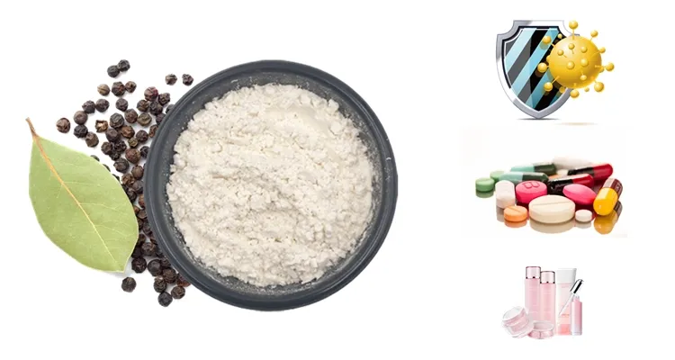 Plant Extract Black Pepper Extract Piperine Cosmetic Raw Materials