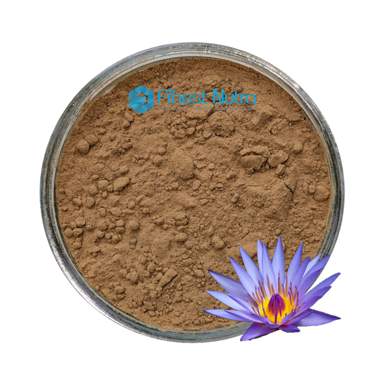 Wholesale Natural Pure Blue Lotus Powder Food Grade Blue Lotus Flower Extract for Functional Food Additives