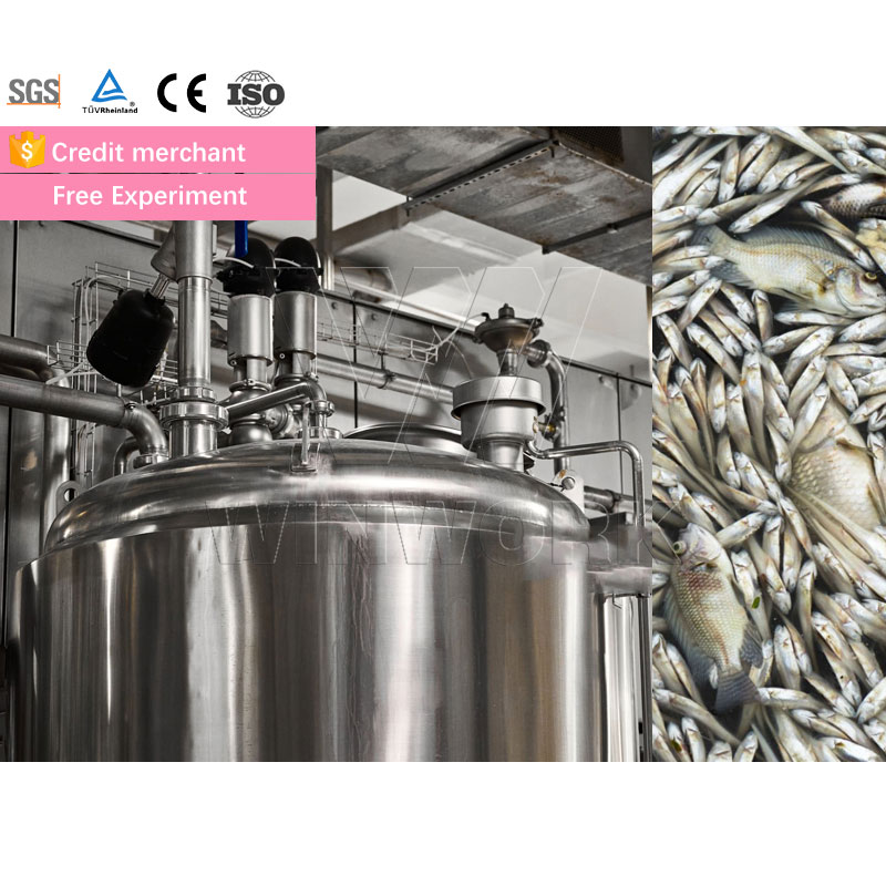 WINWORK New Automatic Organic Liquid Fertilizer Fish Protein Amino Acid Production Line 1-20t/h